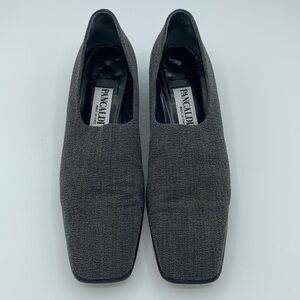 Pancaldi Sylvaner Fabric Style P9574 Sz 8.5B, light wear, dust bag